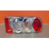 Linnepe PORTO model right rear light for motorcycles - white colour