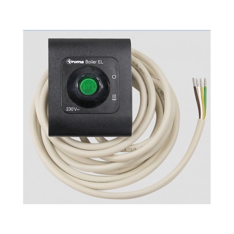 CONTROL CALDERA 230V EL14 NEGRO CON CABLE 3M - TRUMA 70500.03