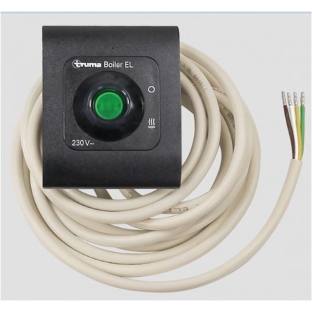 CONTROL CALDERA 230V EL14 NEGRO CON CABLE 3M - TRUMA 70500.03