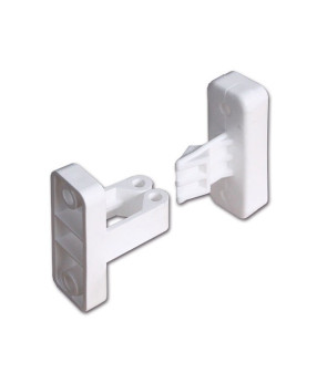 Door stop white h 49 mm