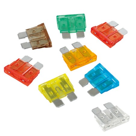 Kit de 5 fusibles de lámina de 14,5 mm, 12/32Vdc - 30A