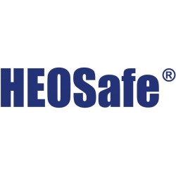 HEOsafe VAN external locks white two pieces with 2 keys security