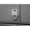 HEOsafe VAN external locks white two pieces with 2 keys security