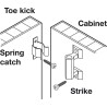 Spring Ratchet for Table or Walls - 245.07.702