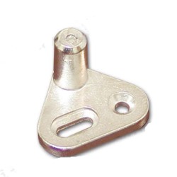 Nickel-plated metal pin for...