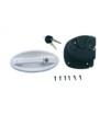 FAP oval anti-theft lock for door w / cyl and white keys