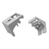 20 pieces Wall and ceiling bracket for folding rail 16.3 X 6.2 x 1.3