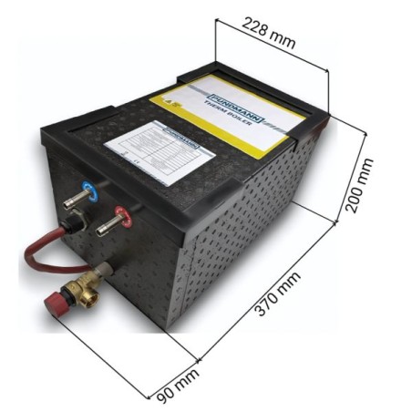 Pundmann Therm 12V-200W 6L High Pressure Boiler - 75988