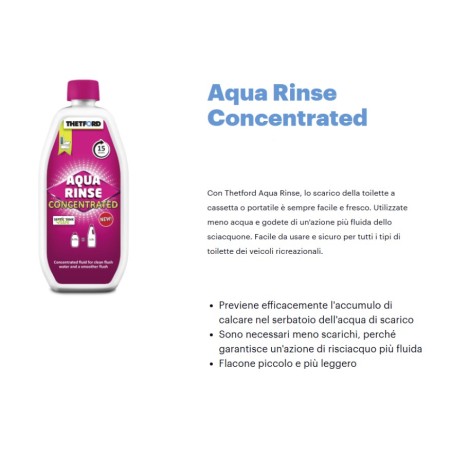 AQUA RINSE CONCENTRÉ 750 ml THETFORD- 30651CQ