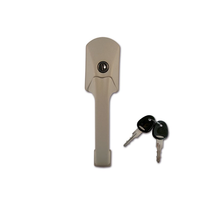 FAP external handle lock series 1060 grey colour with NS keys