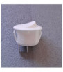 12V white round built-in switch diam 20 mm