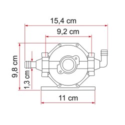 Vaso di espansione A20 FIAMMA - 0247801-2