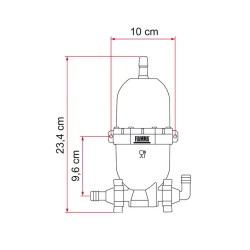 Expansion vessel A20 FIAMMA - 0247801-2