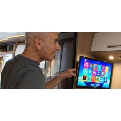 TELECO TEK22W11E 22" ANDROID 11 SMART TV PAS DE DVD, TELECOM SEULEMENT, BT4.2, WIFI, câble 12V