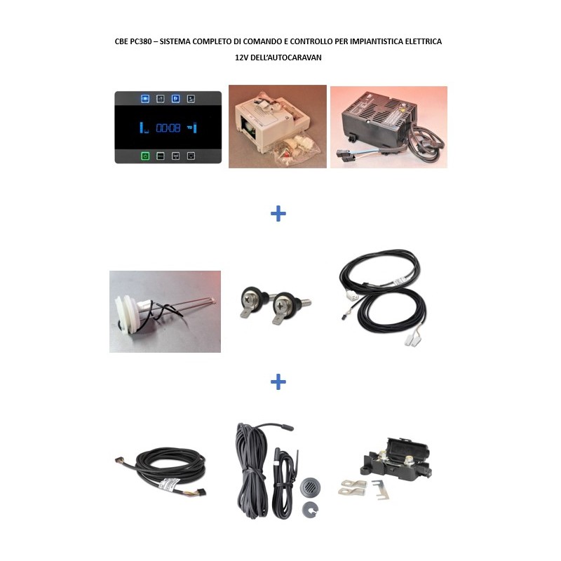 CBE PC380-ST Complete STANDARD command and control system for 12V electrical systems of the motorhome