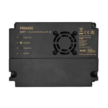 CBE Nuovo regolatore solare 12V 400W MMPT PRM400 per moduli fotovoltaici - Bluetooth - APP Onda Smart System - 204286