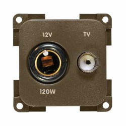 CBE MP12TV 12V+TV BROWN SOCKET