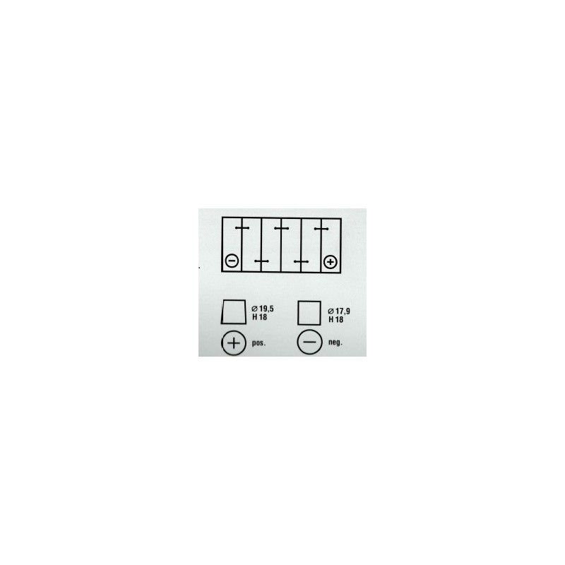 VARTA AGM-BATTERIE 95AH SCHWARZ 353X175X190 -...