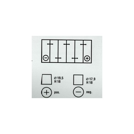 BATTERIE VARTA AGM 95AH NOIRE 353X175X190 - 21.0001.000