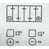 BATTERIE VARTA AGM 95AH NOIRE 353X175X190 - 21.0001.000