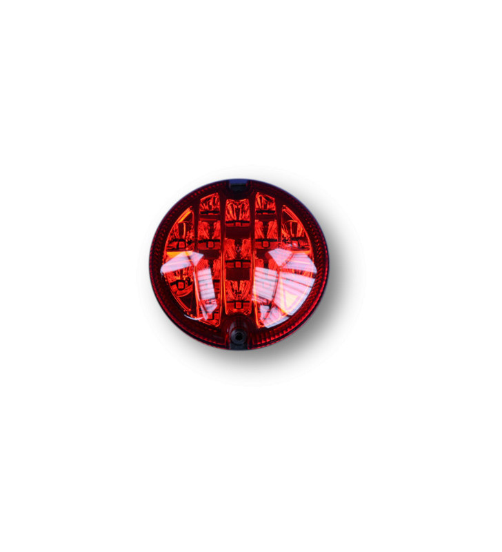 Fanale LED diametro 95 mm retronebbia rosso 12-24V