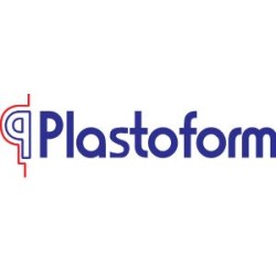 PLASTOFORM Paar schwarze rechte und linke Arme mit rotem Knopfknopf 265-415