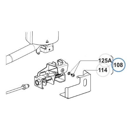 KOMPLETT-GASBRENNER CSB2,DN16,MES/AES EX 2890604917 / 2890567932 - 289060497