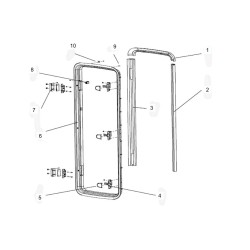 KIT 3 CARAD-R/RF DOOR...