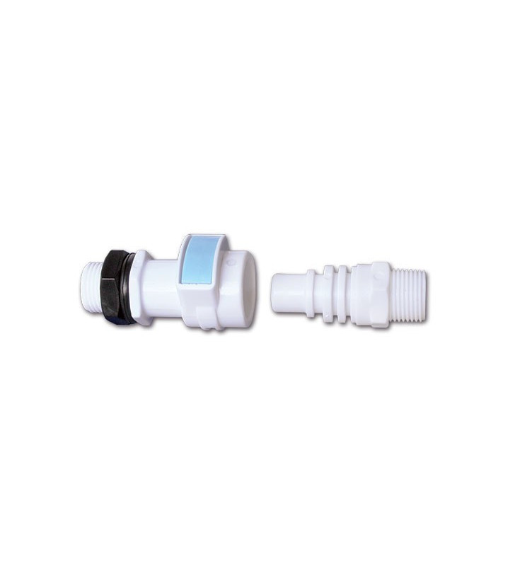 Att. Quick coupling complete external socket ac