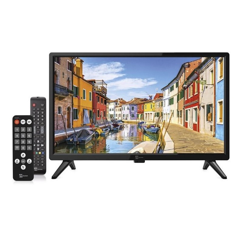 STAGE LED TV 19 TeleSystem Sans DVD 12V "