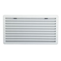 GRILLE D'AÉRATION EXTERNE BLANCHE GRAND RÉFRIGÉRATEUR THETFORD 523 X 281 mm - 63114080