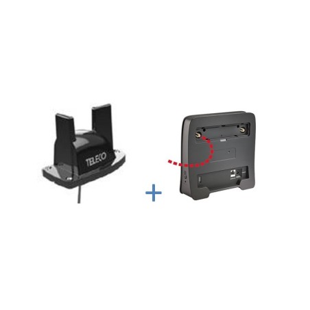 Router TELECO WLT24EX2 Dual SIM 4G con puente wifi y cable mechero de cigarrillos de 12 Vdc