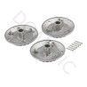 KIT BOUCHON DIAMÈTRE 45 MM VIS DE BRÛLEUR 3 + 6 - 40714398