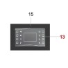 1350.274.05 UNITÉ DE COMMANDE D'AFFICHAGE LED DOUBLE BATT_SANS MARQUE COULEUR NOIR MAT - TRIGANO