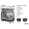 TRUMAVENT Ventilateur 12V pour poêles S3004/5004 Commande INTÉGRÉE - 41240-01