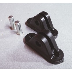 Pair of Nylon lateral supports for gas pistons