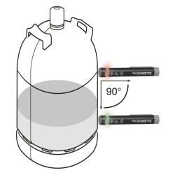 Indicador de nivel de gas ultracompacto Dometic Gas Checker GC 100 - 9103500697