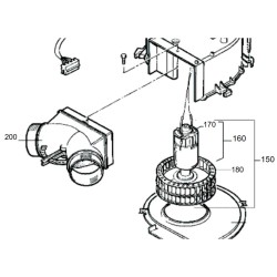 TRUMA Raccordo a Y per Ventilatori TEB2 - TEN2 - 40000-43300