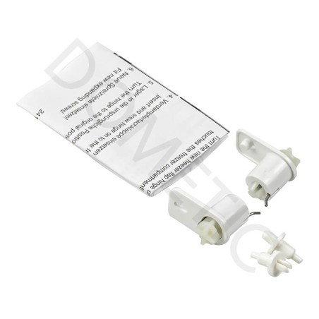 KIT CHARNIÈRES PORTE CONGÉLATEUR RM4000 - 241286500