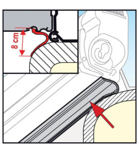 4 m Rain Guard Lower x F45S/L and F70 - FIAMMA 06299-01- 4