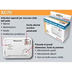 Honeywell Home RV131.01 Rilevatore Gas Monossido a batteria interna