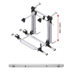 Bici Lift Rail per 2 biciclette elettriche o 3 biciclette fino a 60 kg