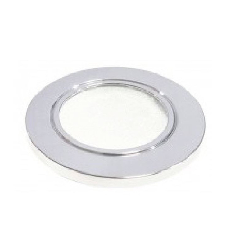 Fixed recessed spotlight LUX 1020 silver WW 200Lm