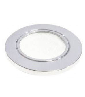 Fixed recessed spotlight LUX 1020 silver WW 200Lm