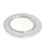 Fixed recessed spotlight LUX 1020 silver WW 200Lm