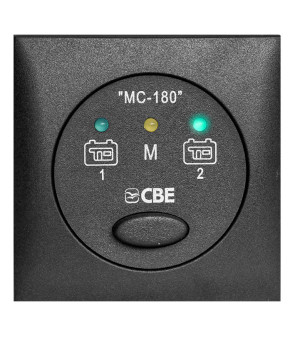 MC-180/G Pannello GRIGIO comando Battery Duo-System BDS-180 CBE