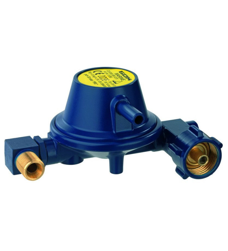 GOK MARINE regulator 30 mbar EN16129 / M U-Form