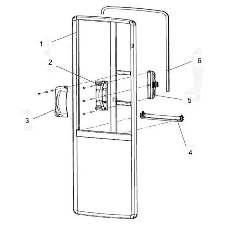 CARAD-RF MOSQUITO NET CARAD-RF DOOR COMPLETE - DOMETIC BG2194