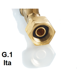 Manguera flexible AP compatible con conexión ITALIA de 75 cm 2