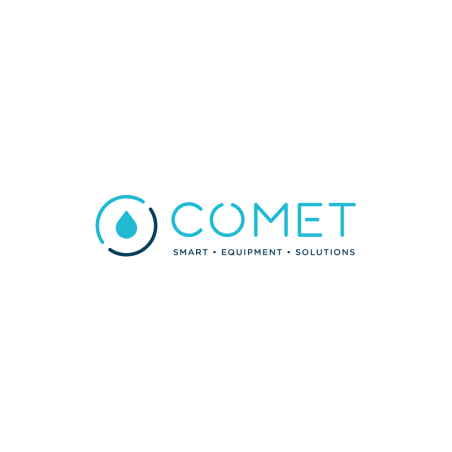 ROBINET COMET BLANC-GRIS AVEC MICRO-INTERRUPTEUR